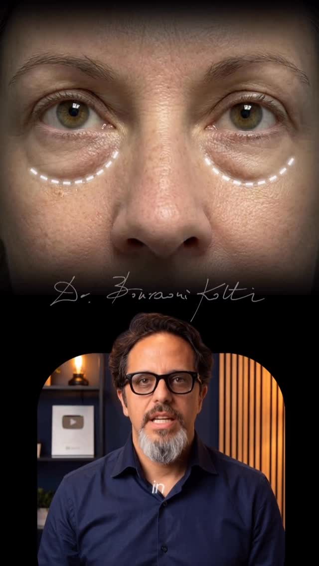 Transconjunctival blepharoplasty Dubai — Dr. Bouraoui Kotti eyelid surgery